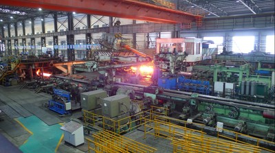Cardan drive shafts used in Tube rolling mill