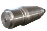 Plate bending machine roll